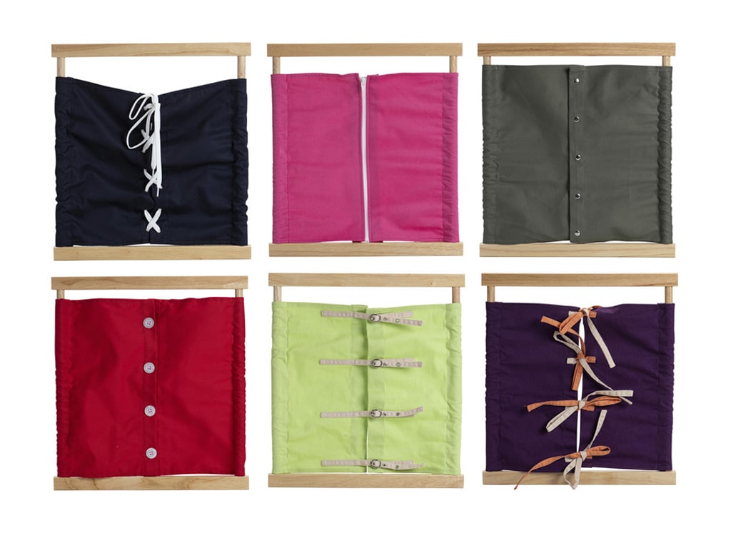 ΣΕΤ ΚΟΡΝΙΖΕΣ ΜΕ ΔΕΣΙΜΑΤΑ MONTESSORI 6 τεμ.