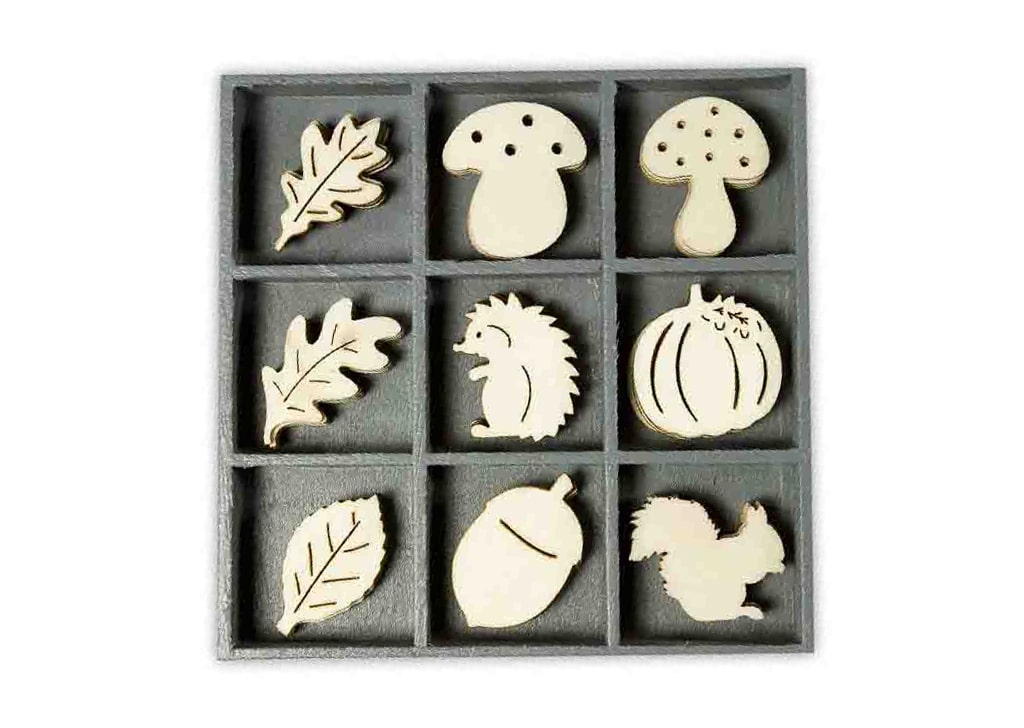 ΞΥΛΙΝΑ ΦΘΙΝΟΠΩΡΙΝΑ ΣΕ ΚΟΥΤΙ 3-3,5 εκ. 45 τεμ.