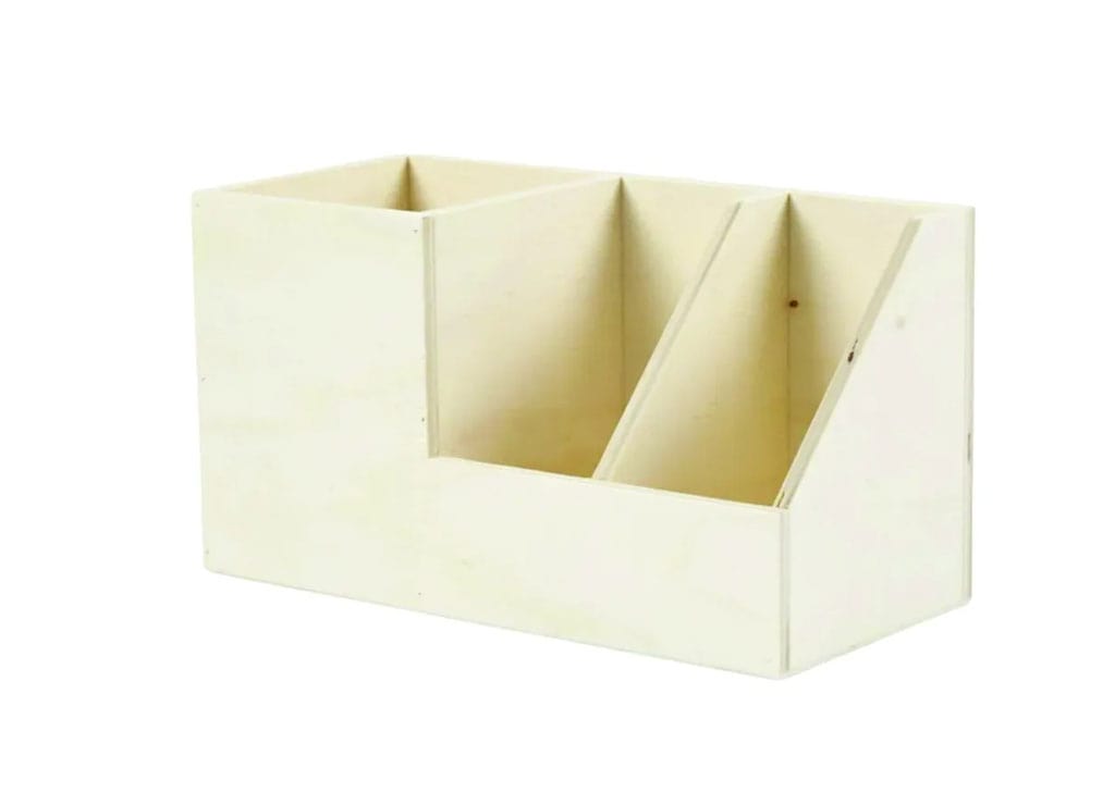 ΜΟΛΥΒΟΘΗΚΗ ΞΥΛΙΝΗ 20X9,8X11 εκ.