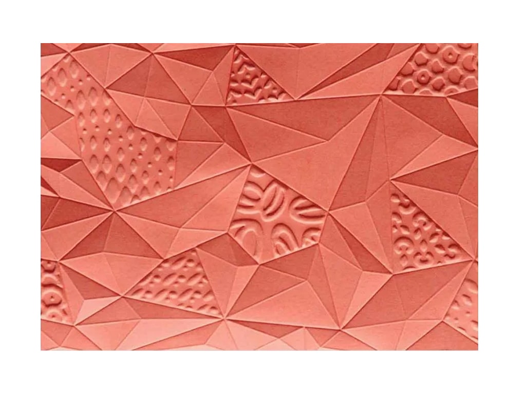 ΜΗΤΡΑ EMBOSSING 3D TRIANGLES ΜΗΤΡΑ EMBOSSING 3D TRIANGLES