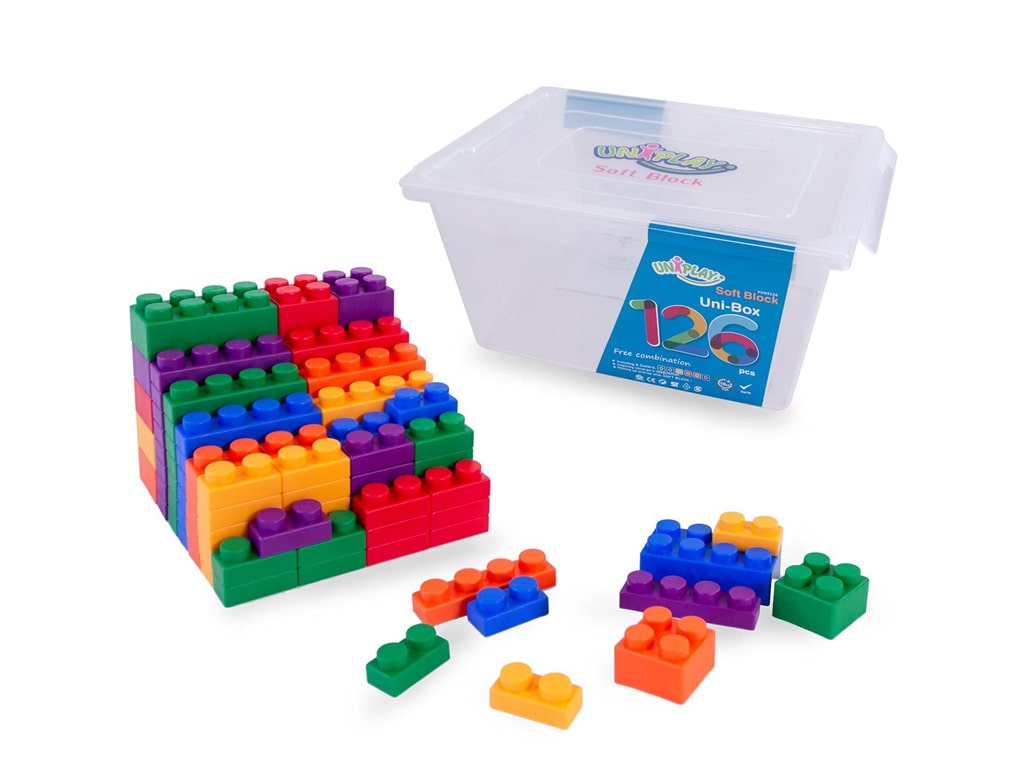 ΤΟΥΒΛΑΚΙΑ SOFT UNIPLAY MIX 126 τεμ.