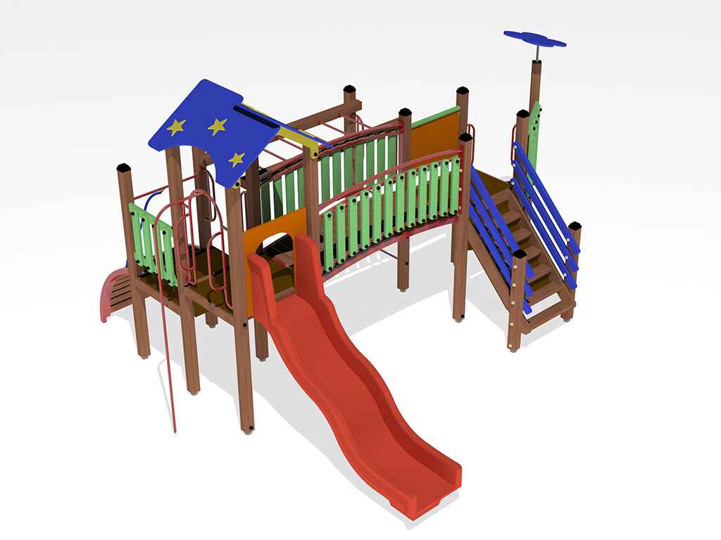 ΣΥΝΘΕΣΗ ΠΑΙΔΙΚΗΣ ΧΑΡΑΣ 525Χ510Χ320 εκ.