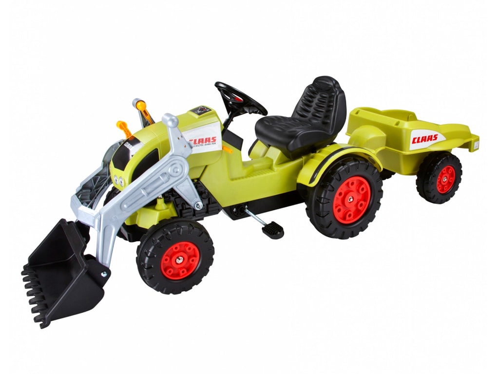 ΤΡΑΚΤΕΡΑΚΙ - ΦΟΡΤΩΤΗΣ CLAAS ΜΕ ΤΡΕΪΛΕΡ