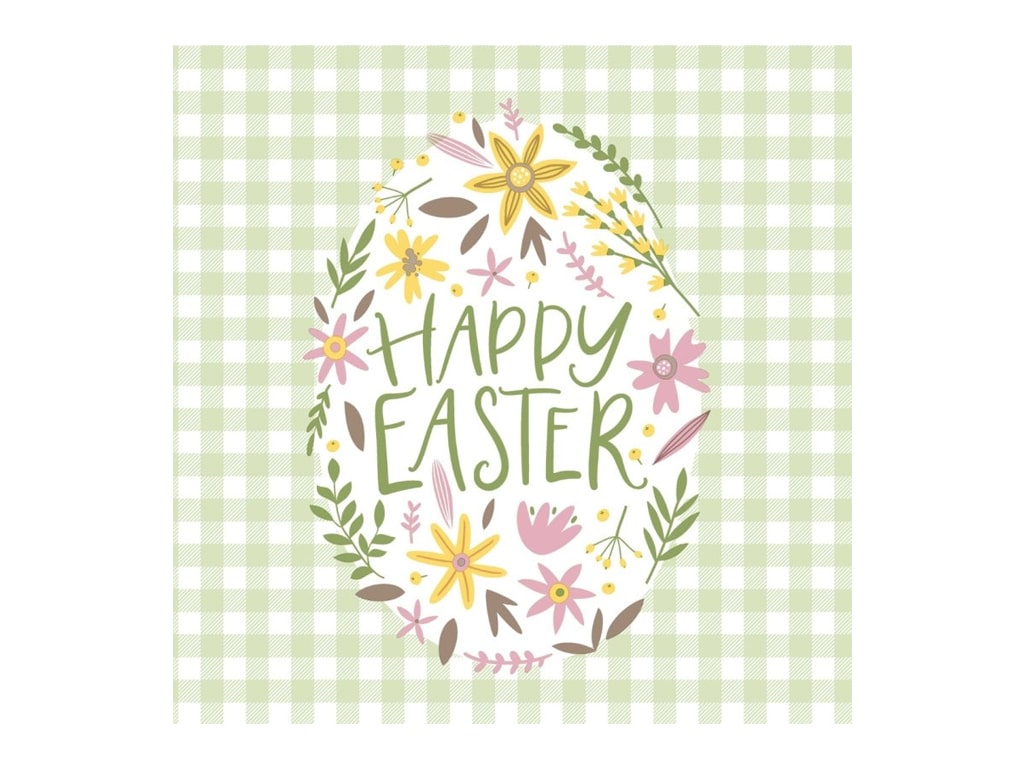 ΧΑΡΤΟΠΕΤΣΕΤΕΣ HAPPY EASTER 20 τεμ.