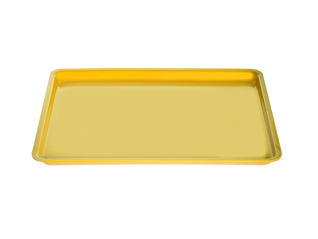 ΔΙΣΚΟΣ ΜΕΛΑΜΙΝΗΣ ΜΕΣΑΙΟΣ ΚΙΤΡΙΝΟ 33,5Χ24,5 εκ.