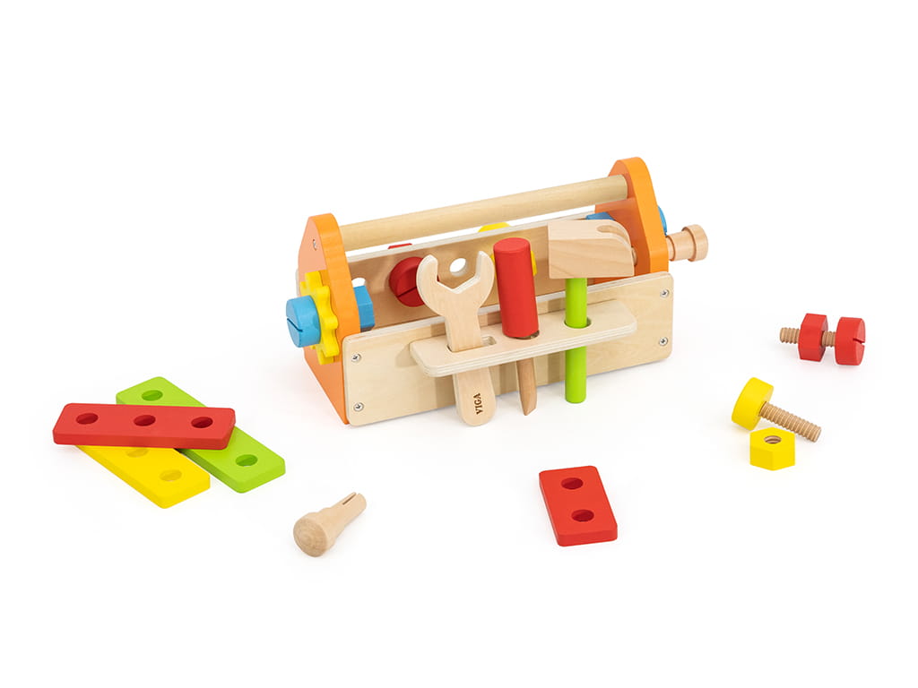 ΕΡΓΑΛΕΙΟΘΗΚΗ ΞΥΛΙΝΗ VIGA 24 τεμ.