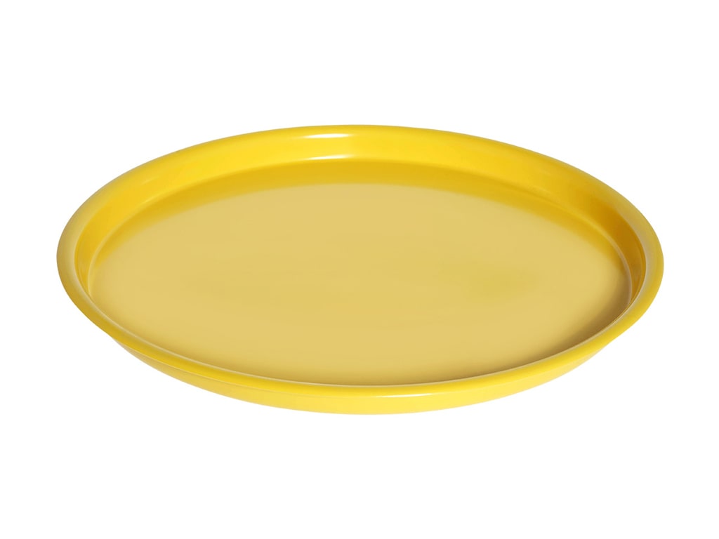 ΔΙΣΚΟΣ ΣΤΡΟΓΓΥΛΟΣ ΚΙΤΡΙΝΟ Ø35 εκ.