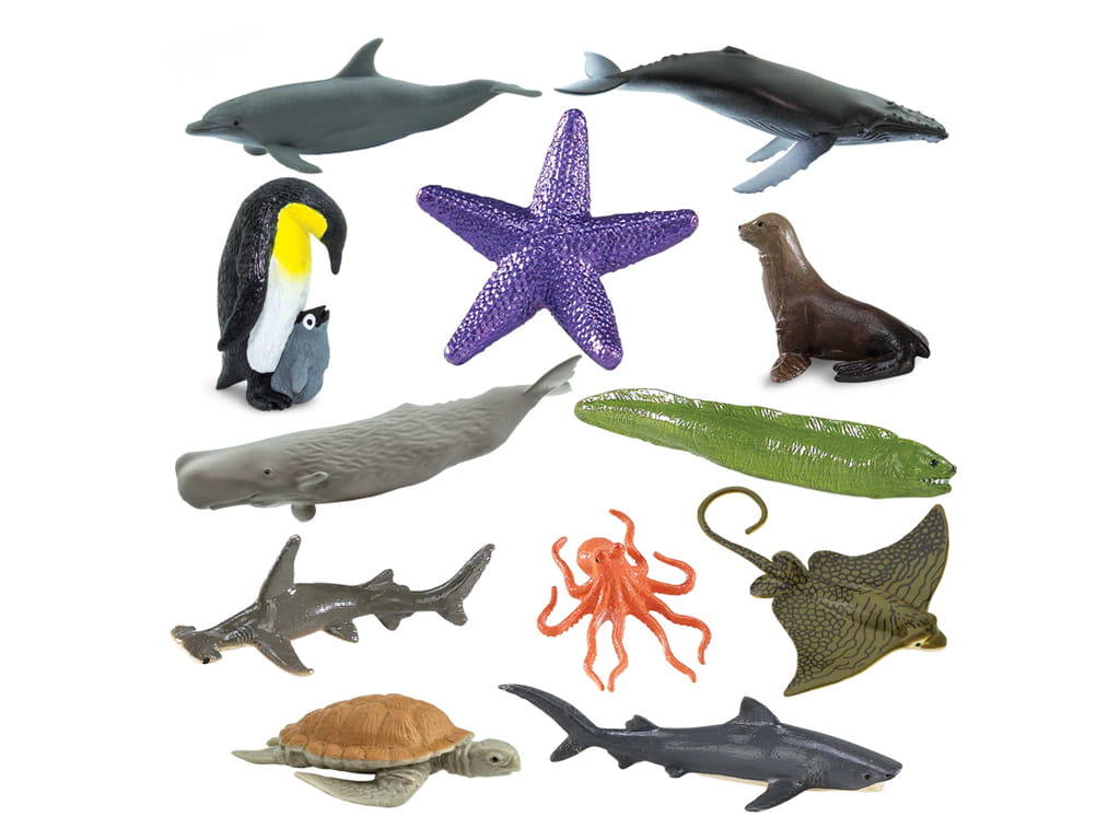 MINI ΦΙΓΟΥΡΕΣ "ΘΑΛΑΣΣΙΑ ΖΩΑ" 12 τεμ.