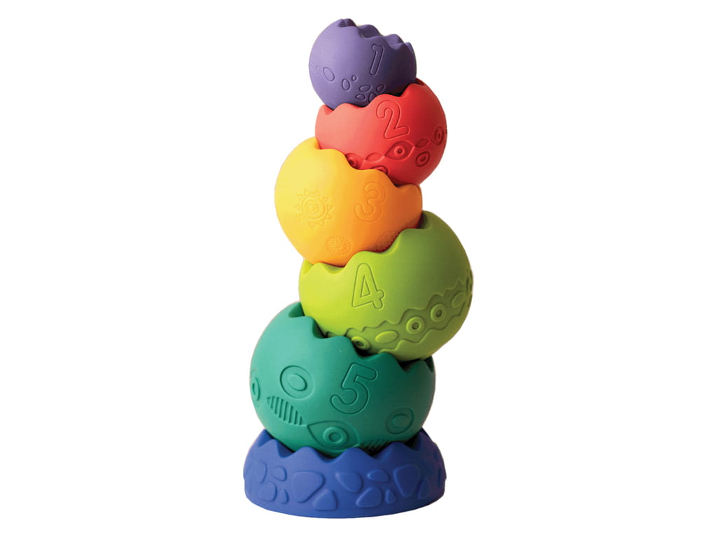 ΠΥΡΑΜΙΔΑ SENSORY PVC 6 τεμ.