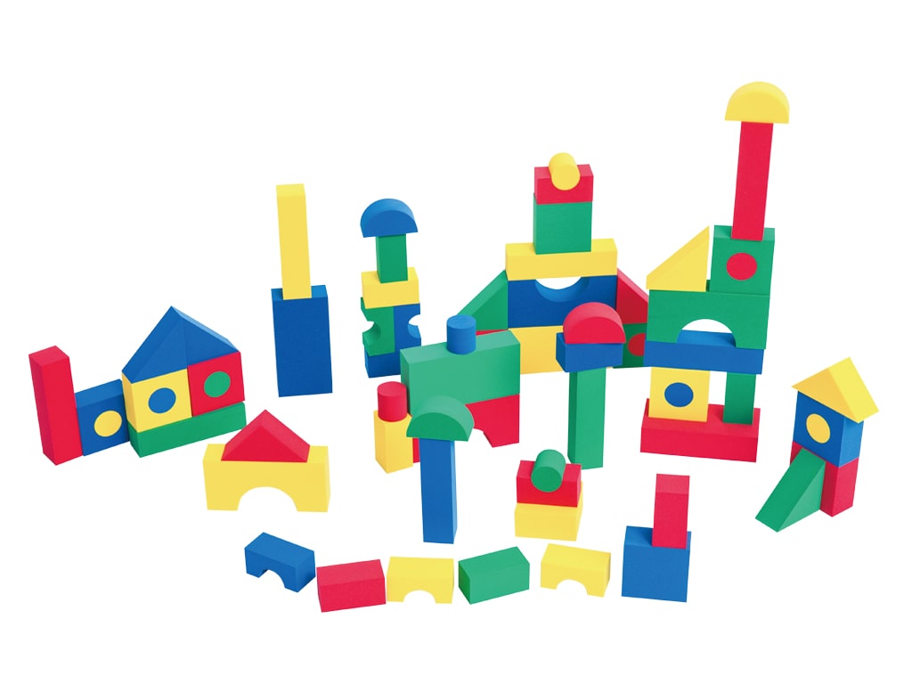 ΤΟΥΒΛΑΚΙΑ FOAM ΠΟΛΥΧΡΩΜΑ 68 τεμ.