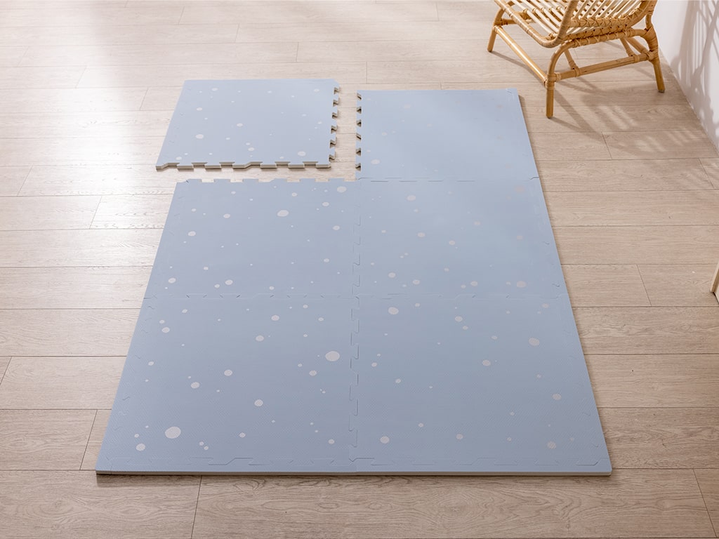 ΧΑΛΑΚΙ ΠΑΖΛ ΑΦΡΩΔΕΣ ΠΟΥΑ ΣΙΕΛ/ΛΕΥΚΟ 126Χ186Χ1,3 εκ. 6+4 τεμ.