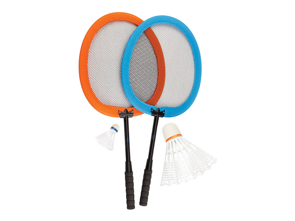 ΣΕΤ BADMINTON ΜΕ 2 ΡΑΚΕΤΕΣ ΚΑΙ 2 ΦΤΕΡΑ