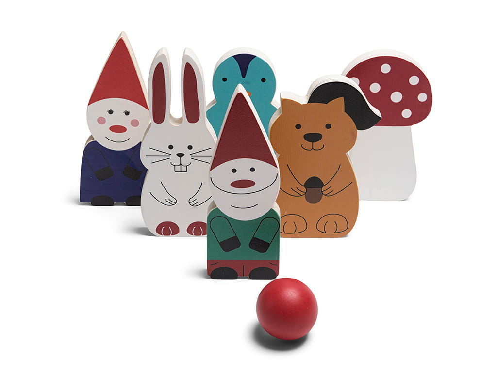 BOWLING FOREST FRIENDS ΞΥΛΙΝΟ 7 τεμ.