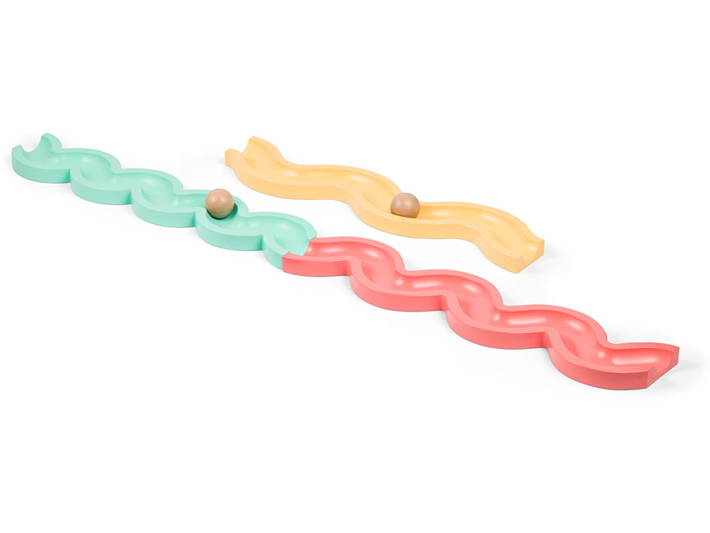 ΞΥΛΙΝΗ ΟΜΑΔΙΚΗ ΠΙΣΤΑ ΜΠΑΛΑΣ 5 τεμ.