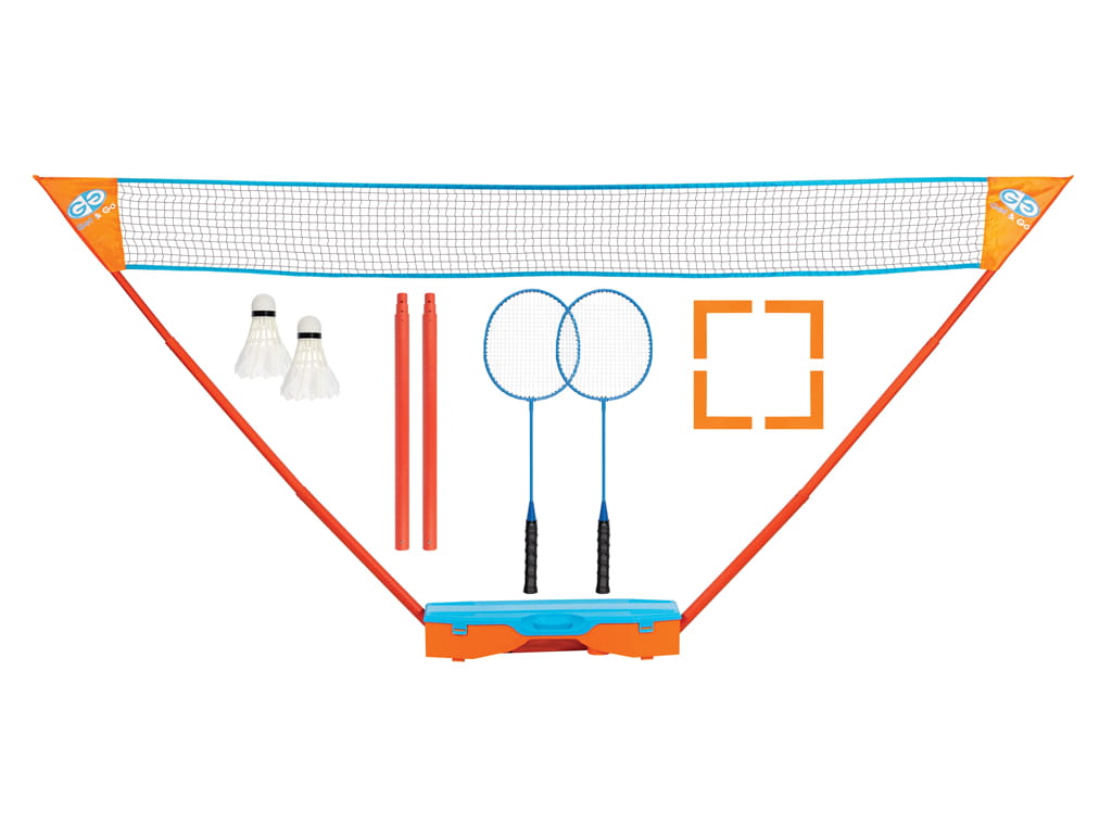 ΣΕΤ BADMINTON ΦΟΡΗΤΟ ΜΕ LED ΦΤΕΡΑ