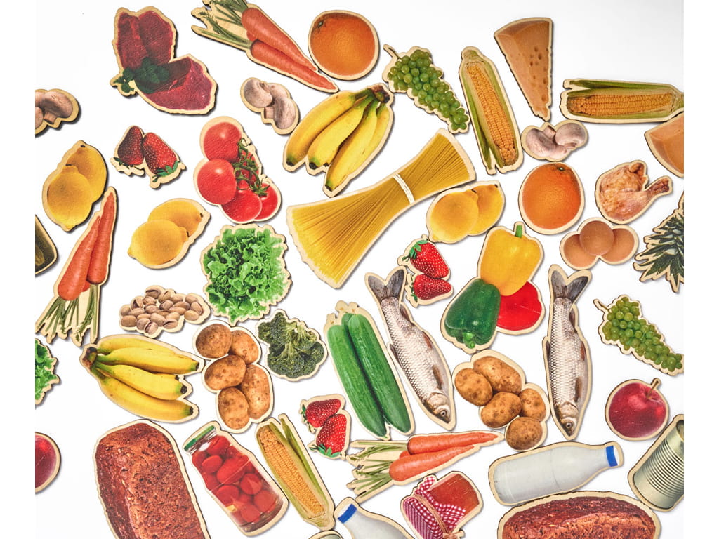 ΞΥΛΙΝΑ ΤΡΟΦΙΜΑ 2D 64 τεμ.