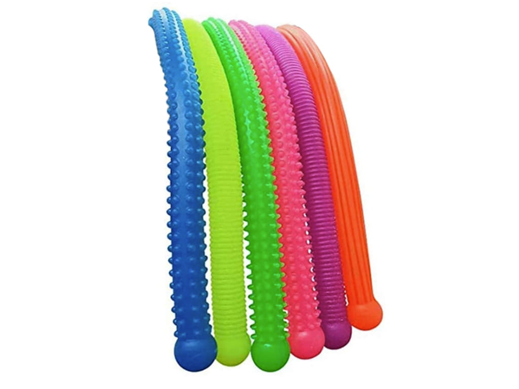 ΑΙΣΘΗΤΗΡΙΑΚΟ ΠΑΙΧΝΙΔΙ FIDGET TEXTURED ELASTIC SNAKES 6 τεμ. ΑΙΣΘΗΤΗΡΙΑΚΟ ΠΑΙΧΝΙΔΙ FIDGET TEXTURED ELASTIC SNAKES 6 τεμ.
