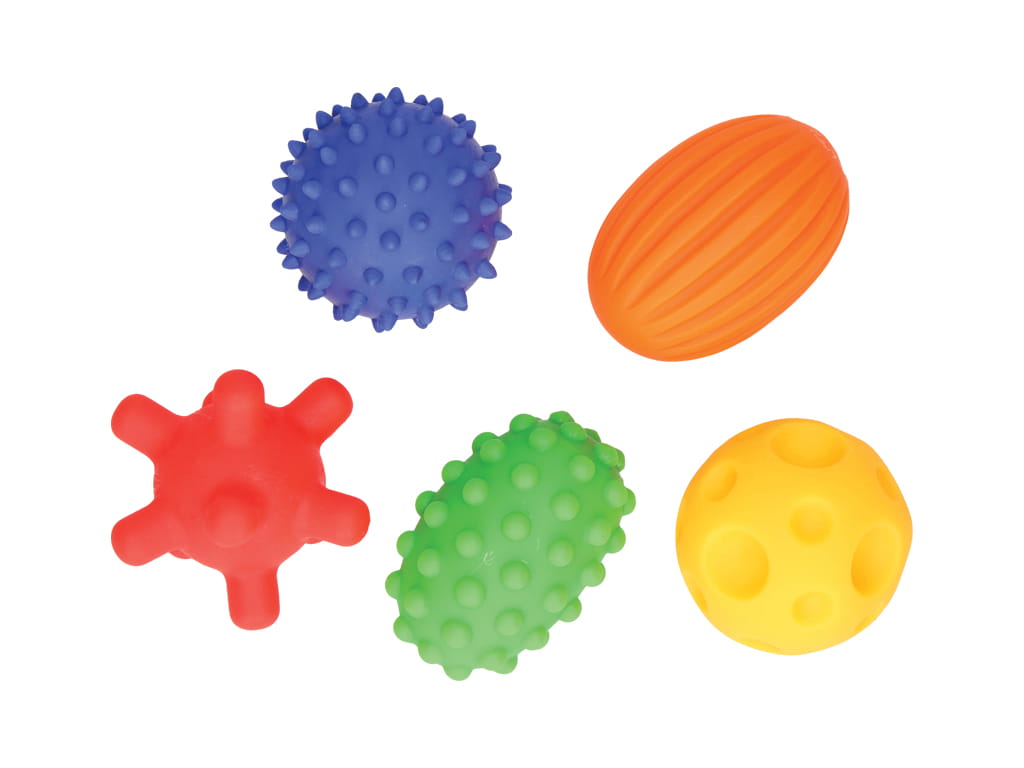 SENSORY ΜΠΑΛΑΚΙΑ ΠΟΛΥΧΡΩΜΑ 5 τεμ.