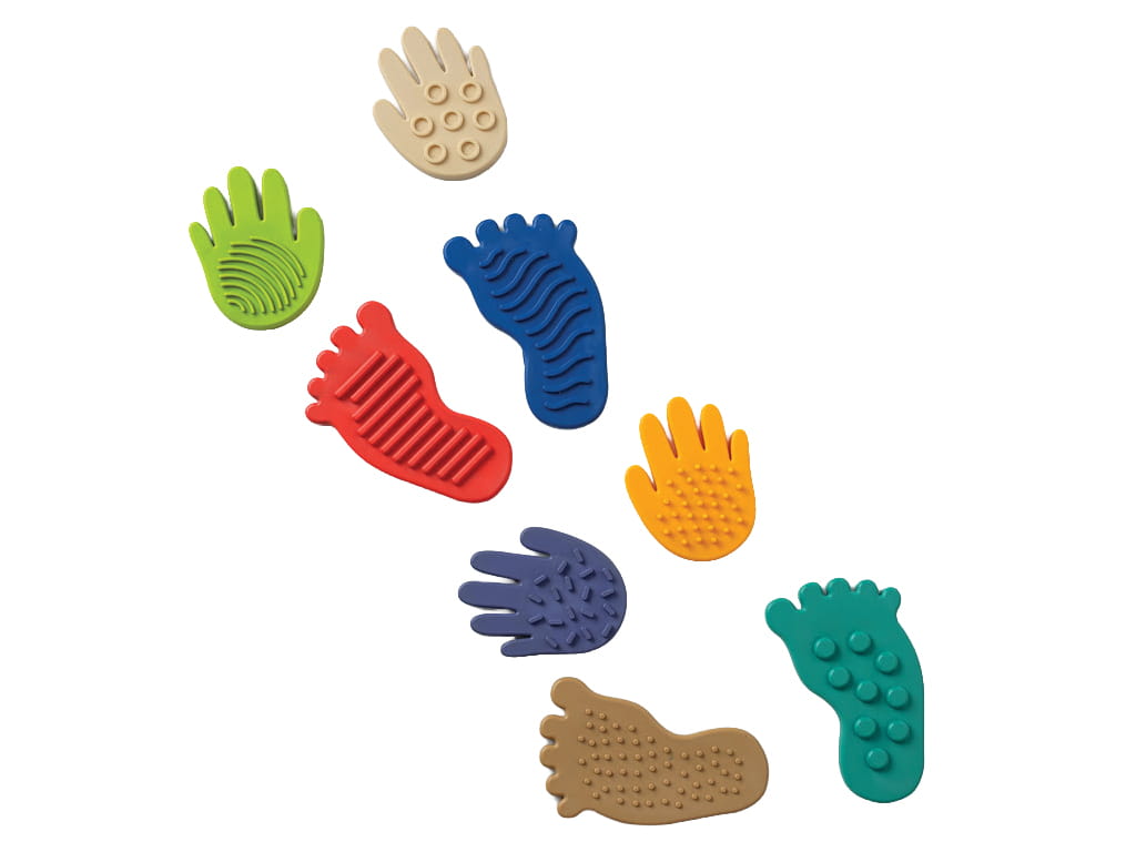 ΧΕΡΑΚΙΑ & ΠΑΤΟΥΣΕΣ SENSORY PVC 8 τεμ. ΧΕΡΑΚΙΑ & ΠΑΤΟΥΣΕΣ SENSORY PVC 8 τεμ.