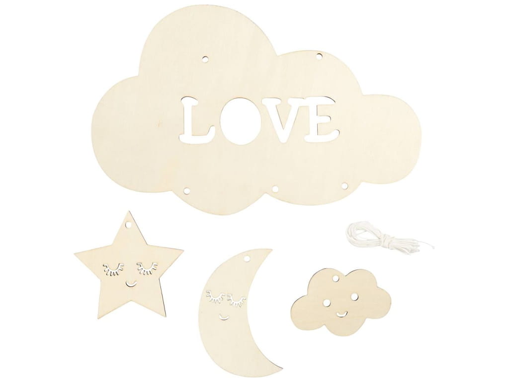 MOBILE ΝΥΧΤΕΡΙΝΟΣ ΟΥΡΑΝΟΣ ΞΥΛΙΝΟ