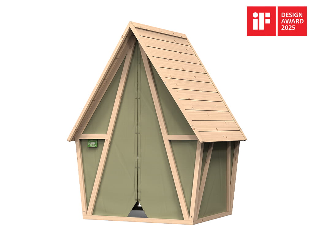 ΞΥΛΙΝΟ ΣΠΙΤΑΚΙ - ΣΚΗΝΗ OUTDOOR & INDOOR 114Χ124Χ163 εκ.