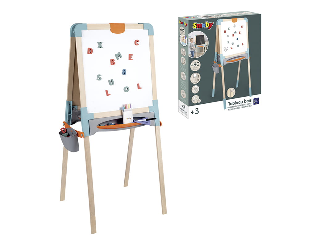 ΚΑΒΑΛΕΤΟ-ΠΙΝΑΚΑΣ ΔΙΠΛΗΣ ΟΨΗΣ ΞΥΛΙΝΟ ΜΕ 80 ΑΞΕΣΟΥΑΡ