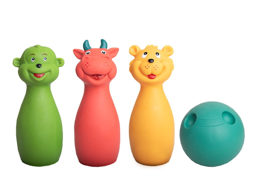 SOFT BOWLING PVC 4 τεμ.