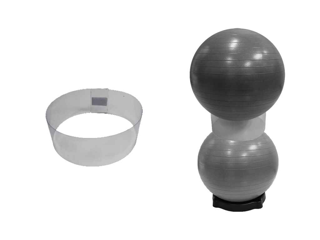 ΕΝΔΙΑΜΕΣΟ ΣΤΗΡΙΓΜΑ ΓΙΑ GYM BALL ΔΙΑΦΑΝΟ