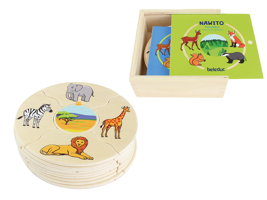 ΠΑΖΛ ΛΟΓΙΚΗΣ ''ΠΟΥ ΖΟΥΝΕ ΤΑ ΖΩΑΚΙΑ'' 45 τεμ.