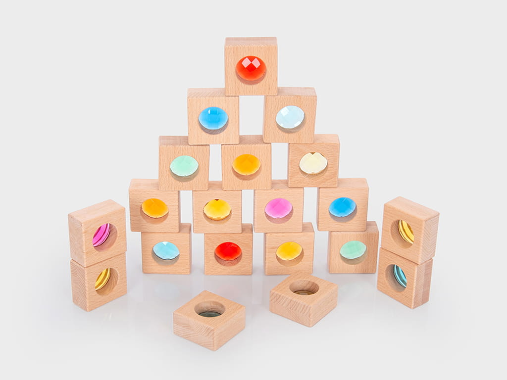 ΞΥΛΙΝΑ BLOCKS ΚΑΛΕΙΔΟΣΚΟΠΙΑ 20 τεμ.