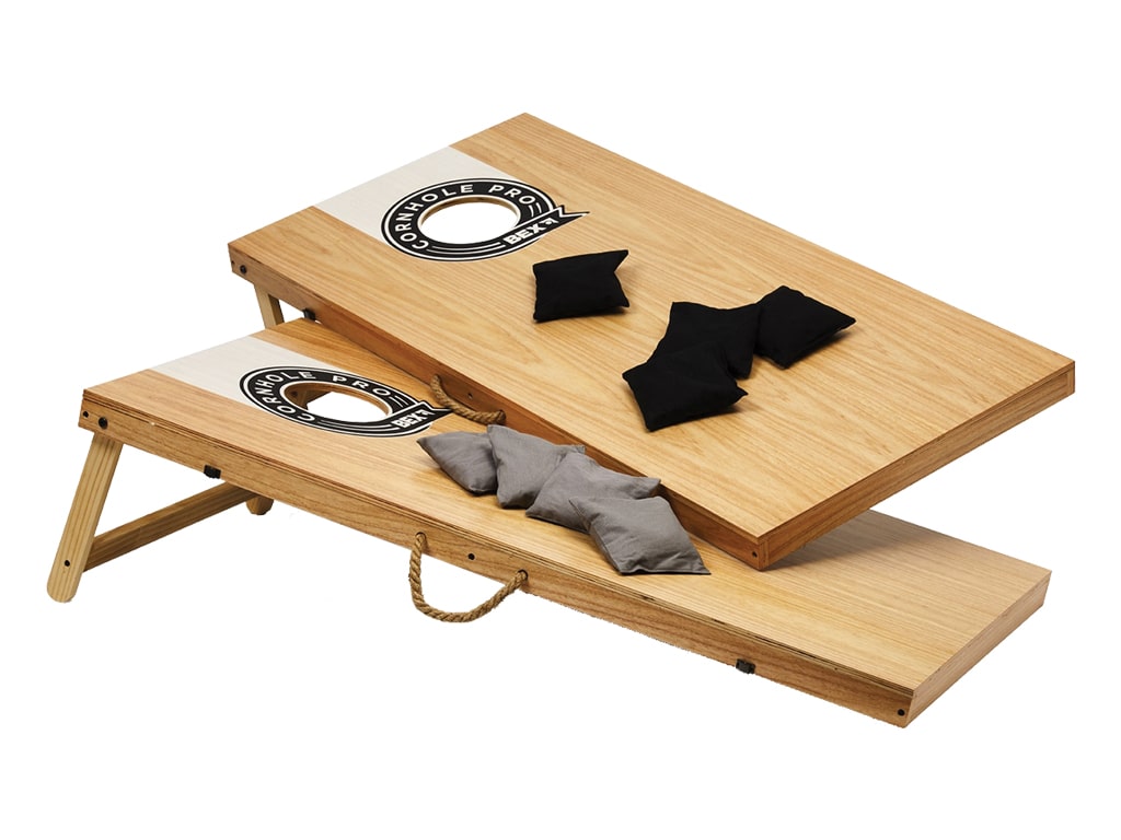 ΠΑΙΧΝΙΔΙ ΣΤΟΧΟΥ CORNHOLE PRO 2 τεμ. ΜΕ ΤΣΑΝΤΑ
