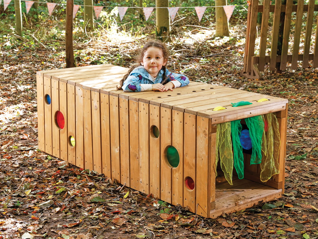 ΤΟΥΝΕΛ SENSORY COLOR ΞΥΛΙΝΟ 180X60X60 εκ.