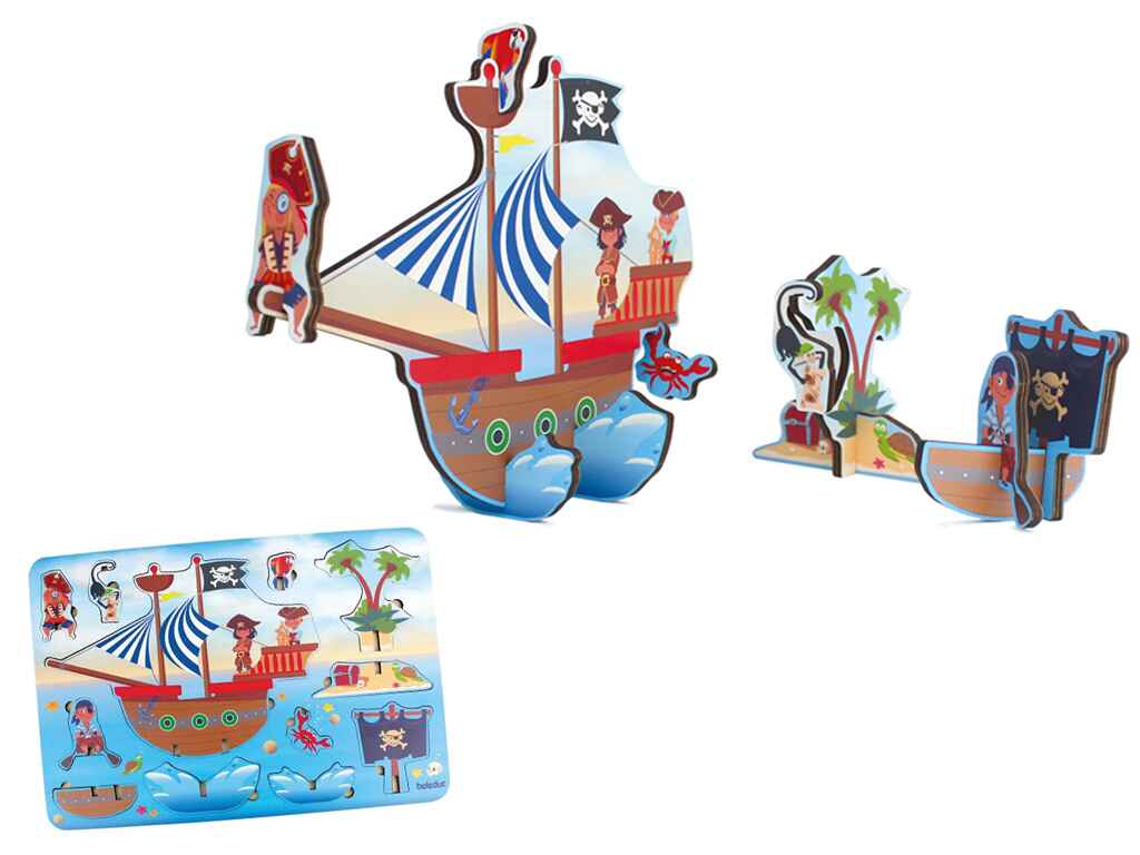 3D ΠΑΖΛ ΑΝΑΚΑΛΥΨΗΣ "ΠΕΙΡΑΤΕΣ"