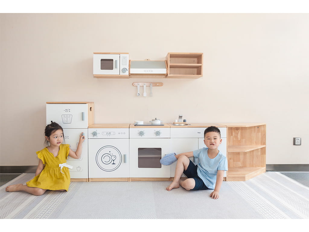 ΣΕΤ ΚΟΥΖΙΝΑΣ ΞΥΛΙΝΗ ΛΕΥΚΗ 175X36X79 εκ.