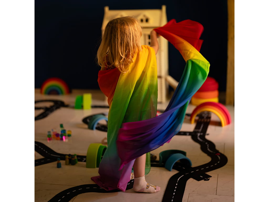 ΠΑΙΧΝΙΔΟΠΑΝΟ RAINBOW 145Χ145 εκ.