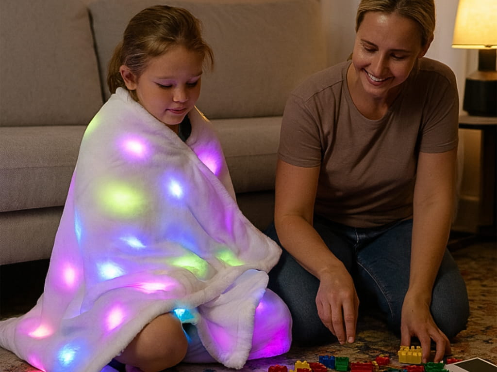 ΚΟΥΒΕΡΤΑ LED SENSORY 125X90 εκ.