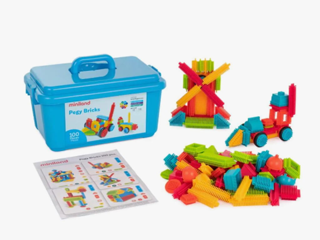 ΚΑΤΑΣΚΕΥΗ PEGY BRICKS 100 τεμ.