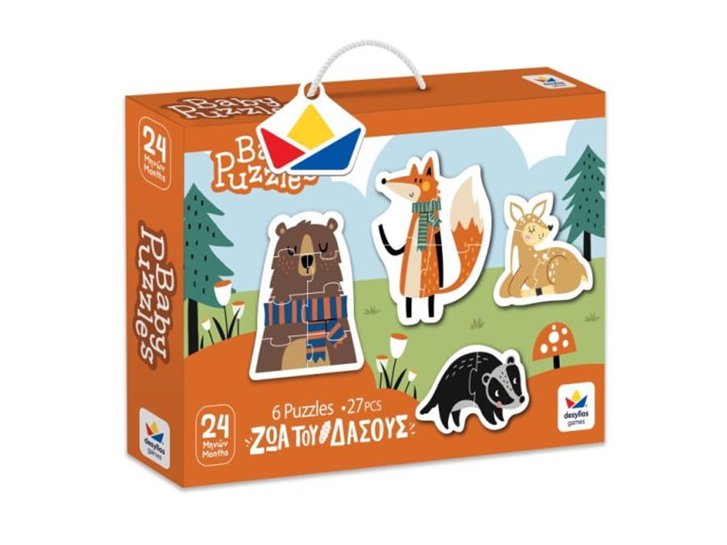 BABY PUZZLE ΖΩΑ ΤΟΥ ΔΑΣΟΥΣ