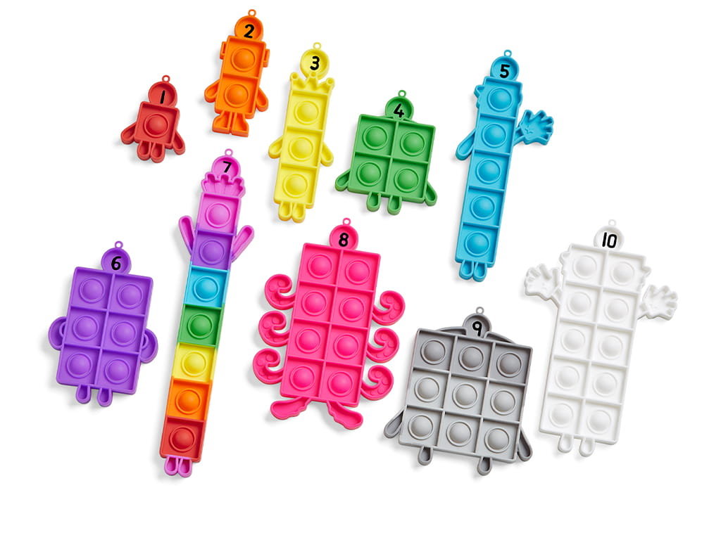 POP IT Numberblocks® 10 τεμ.