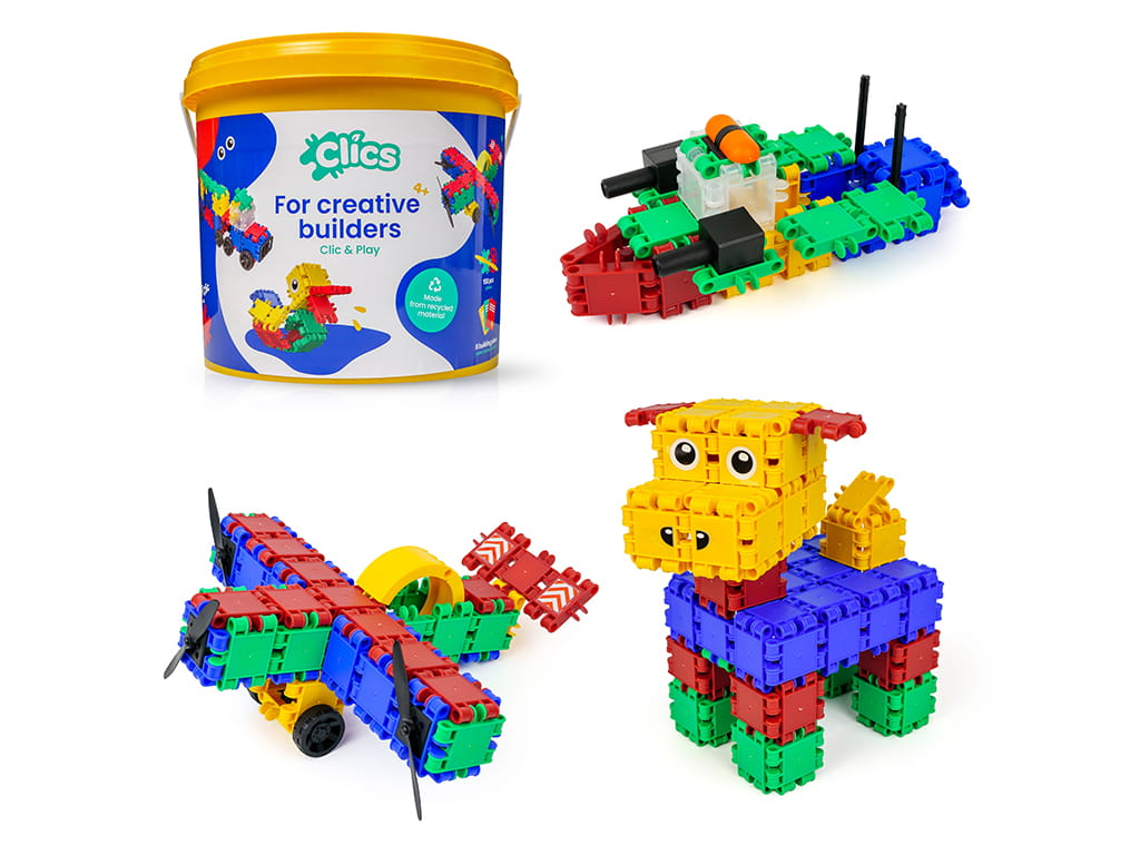 ΚΑΤΑΣΚΕΥΗ CLICS BUILD & PLAY 8 ΣΕ 1