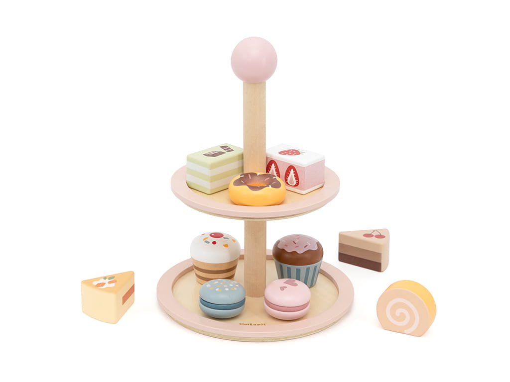 ΠΙΑΤΕΛΑ ΣΕΡΒΙΡΙΣΜΑΤΟΣ ΜΕ CUPCAKES PolarB 11 τεμ.