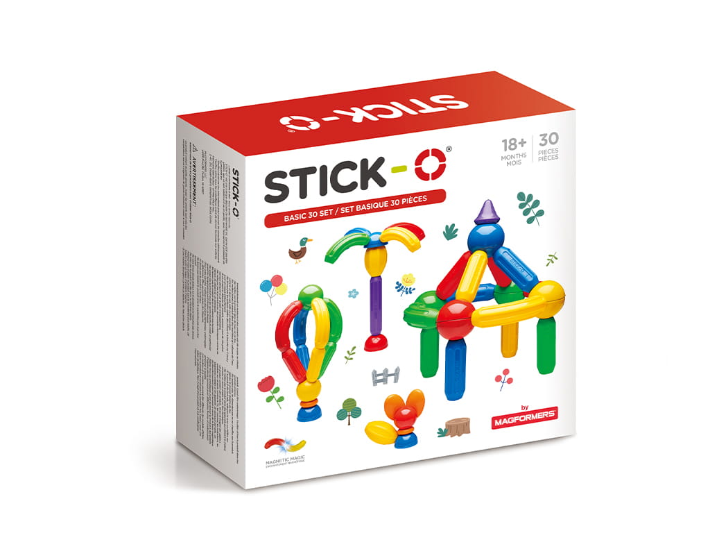 ΜΑΓΝΗΤΙΚΟ ΣΕΤ ΚΑΤΑΣΚΕΥΩΝ STICK-O 30 τεμ.